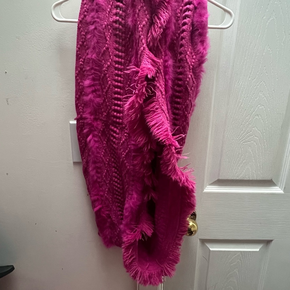 PINK INFINITY SCARF